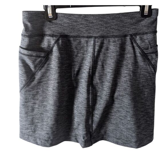 ATHLETA Excursion Skort In Heathered Grey Size Small - Picture 3 of 3